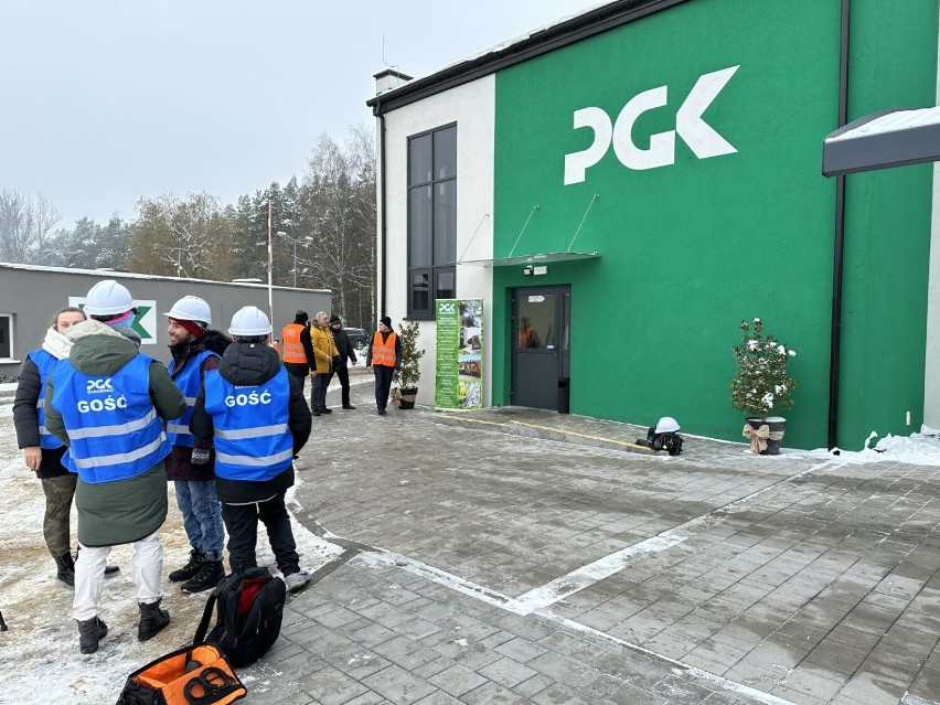 Otwarcie zmodernizowanej instalacji do przetwarzania odpadów PGK w Radomsku. ZDJĘCIA, FILM