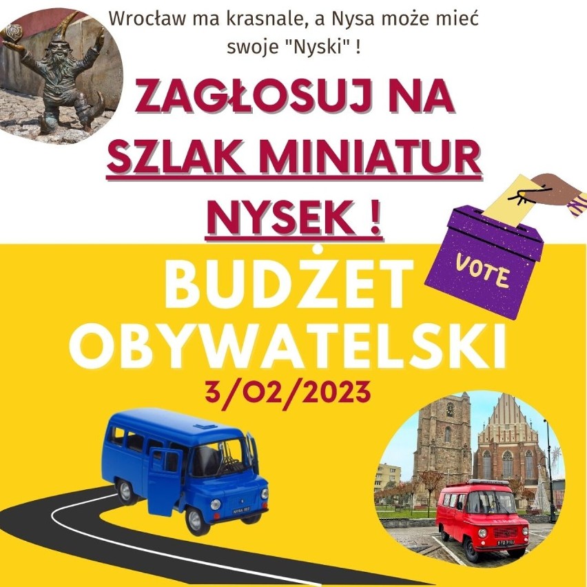 Szlakiem Miniatur Nysek. Koszt: 150 tys. zł...