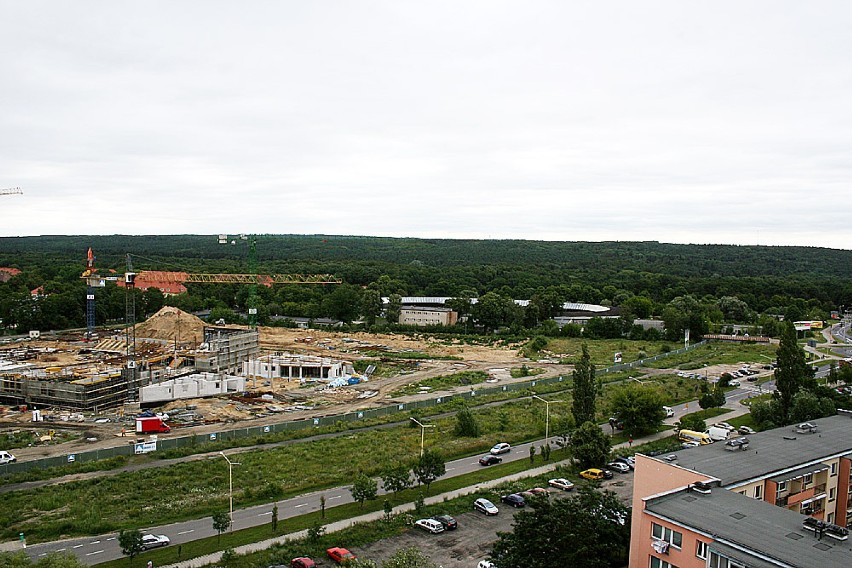 Budowa Hali stan na 15 lipca 2011.