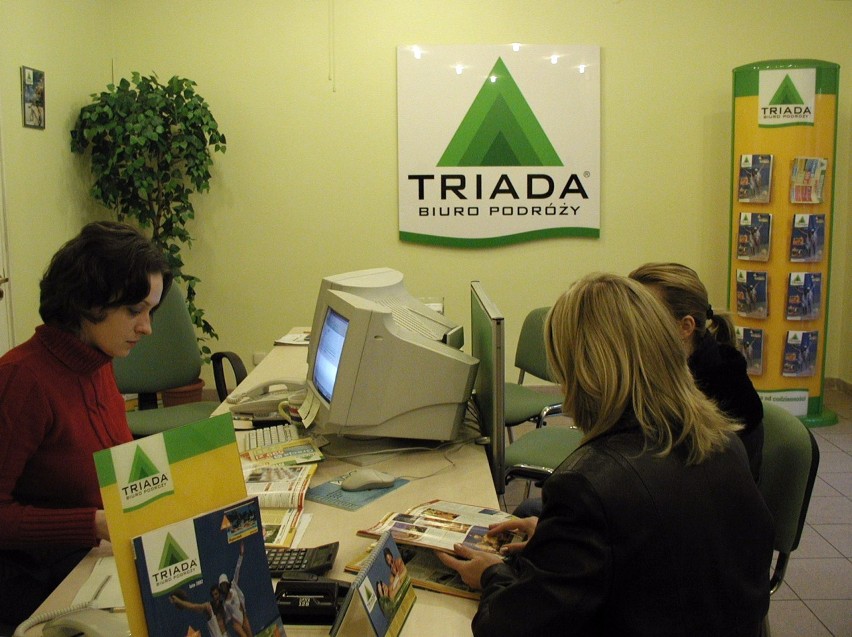Biuro podróży Triada w Gliwicach, rok 2002