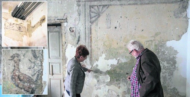 Znakomite malowidła znaleziono na ścianach, przez które wcześniej przekuwał się wykonawca pracujący na zlecenie ZBK