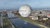 Balon widokowy nad Krakowem. Zobaczcie, jak prezentuje się ten obiekt kilkadziesiąt metrów nad ziemią 