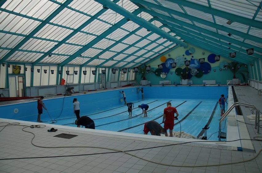 Trwa przerwa techniczna na basenie w Wodzisławiu Śl.