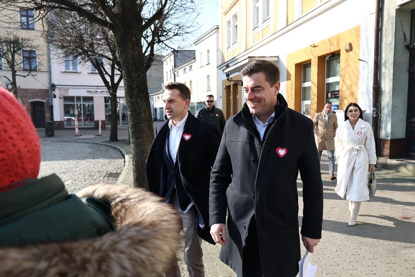 Minister Adam Szłapka w Lesznie udzielił poparcia kandydatom...