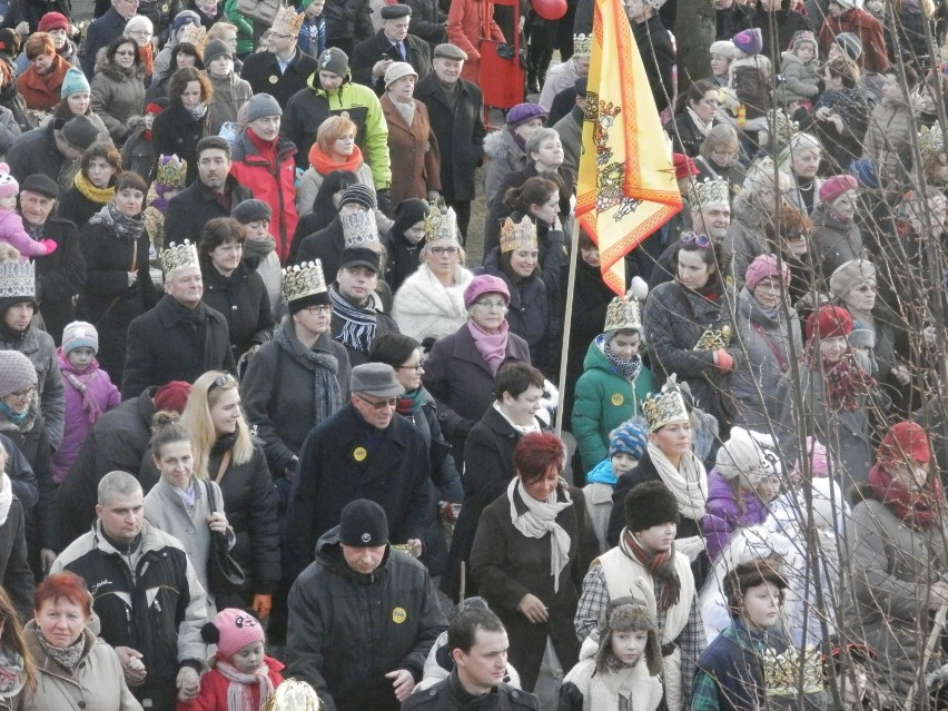 Orszak Trzech Króli w Śremie 6.01.2014