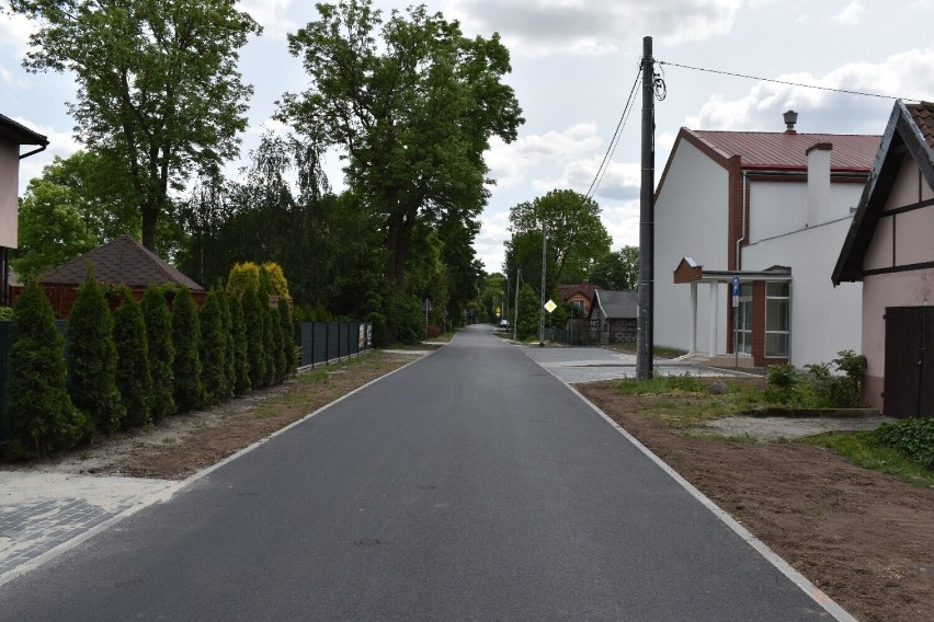 W gminie Ostaszewo zakończono przebudowy dróg w czterech miejscowościach