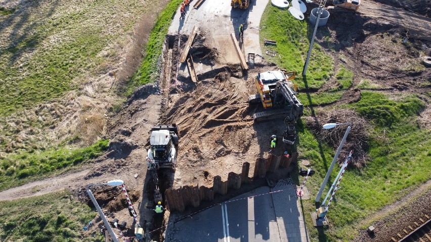 Trwa budowa nowej ścieżki rowerowej w Wągrowcu. Powstaje...