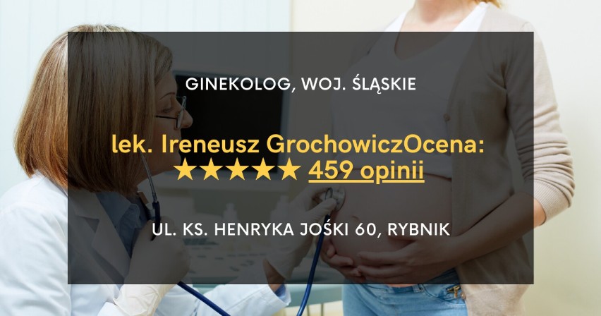 Najlepsi ginekolodzy w Śląskiem! Poznaj TOP 20 specjalistów, których najczęściej polecają zadowolone pacjentki