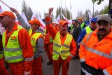 Protest pod siedzibą GOAP - Pracownicy walczyli o miejsca pracy [ZDJĘCIA]