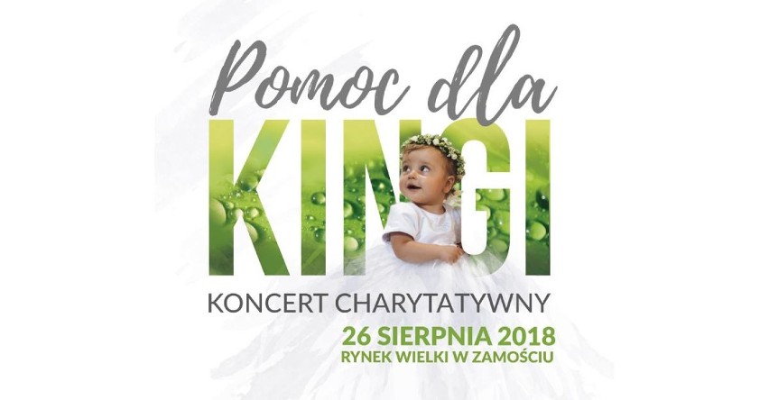 Pomoc dla Kingi. W niedzielę wyjątkowy koncert dla...