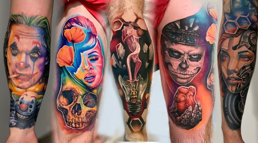 Picasso tatuażu i Geometric Johny. Zobacz, jakie dzieła powstają w studiu Time tu Tattoo w Wieluniu