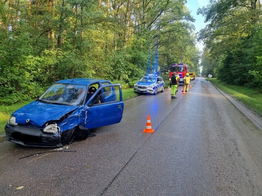 W Szadkowicach zderzyły się trzy samochody. Powodem kraksy...