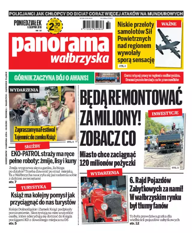 Panorama Wałbrzyska wydanie z 6 sierpnia 2018 r.