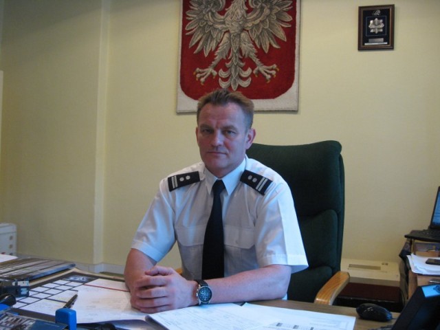 Policja w Zabrzu. Mł. insp. Tadeusz Stuchlik