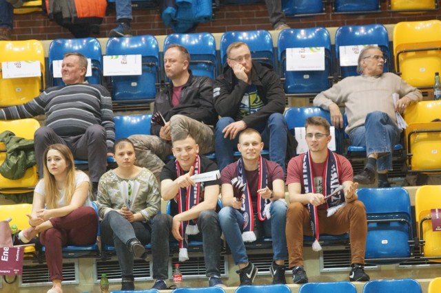 Kibice podczas meczu Energa MKS Kalisz - Arka Gdynia