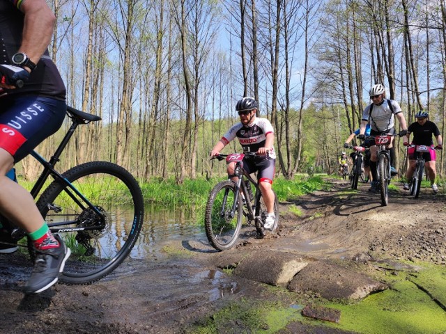 Troje międzychodzkich zawodników wzięło udział w wyścigu SOLID MTB w Przyłęku koło Nowego Tomyśla.