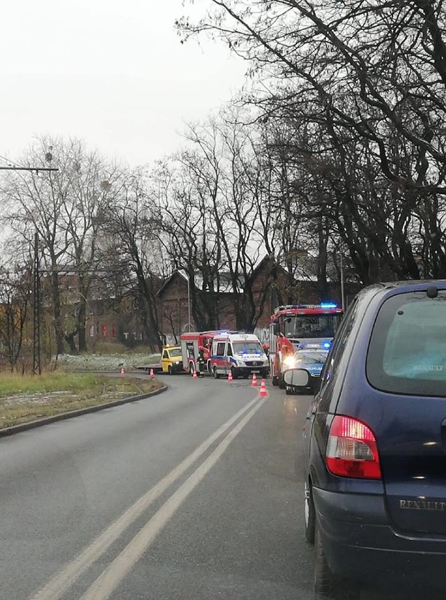 Wypadek w Rudzie Śląskiej: jedna osoba poszkodowana