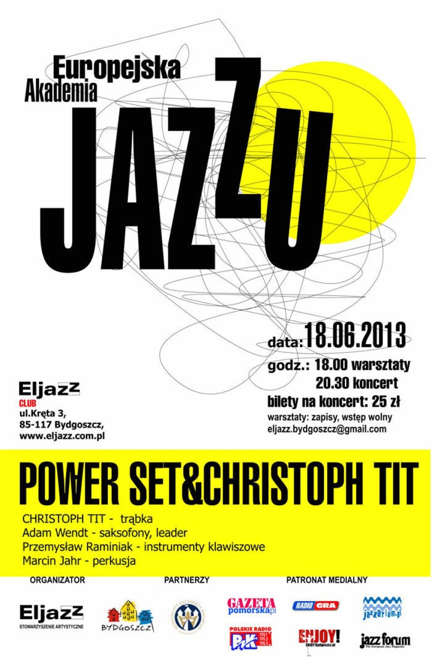 POWER SET & CHRISTOPH TITZ - 18.06.2013, godz. 20.30 Eljazz Club