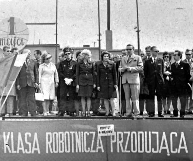 Na pochodzie w 1973 roku bełchatowianie pierwszy raz zobaczyli górnicze mundury