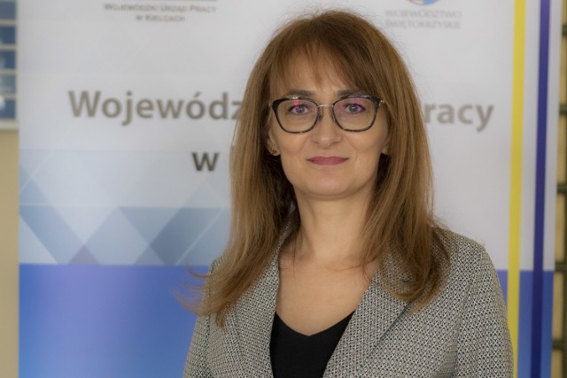 Aleksandra Marcinkowska - dyrektor Wojewódzkiego Urzędu Pracy w Kielcach