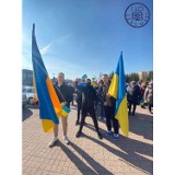 Marsz solidarności z Ukrainą przeszedł ulicami Opoczna [ZDJĘCIA]