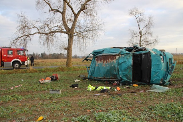 W wypadku w miejscowości Wieszki pod Nakłem życie stracił 48-letni mężczyzna