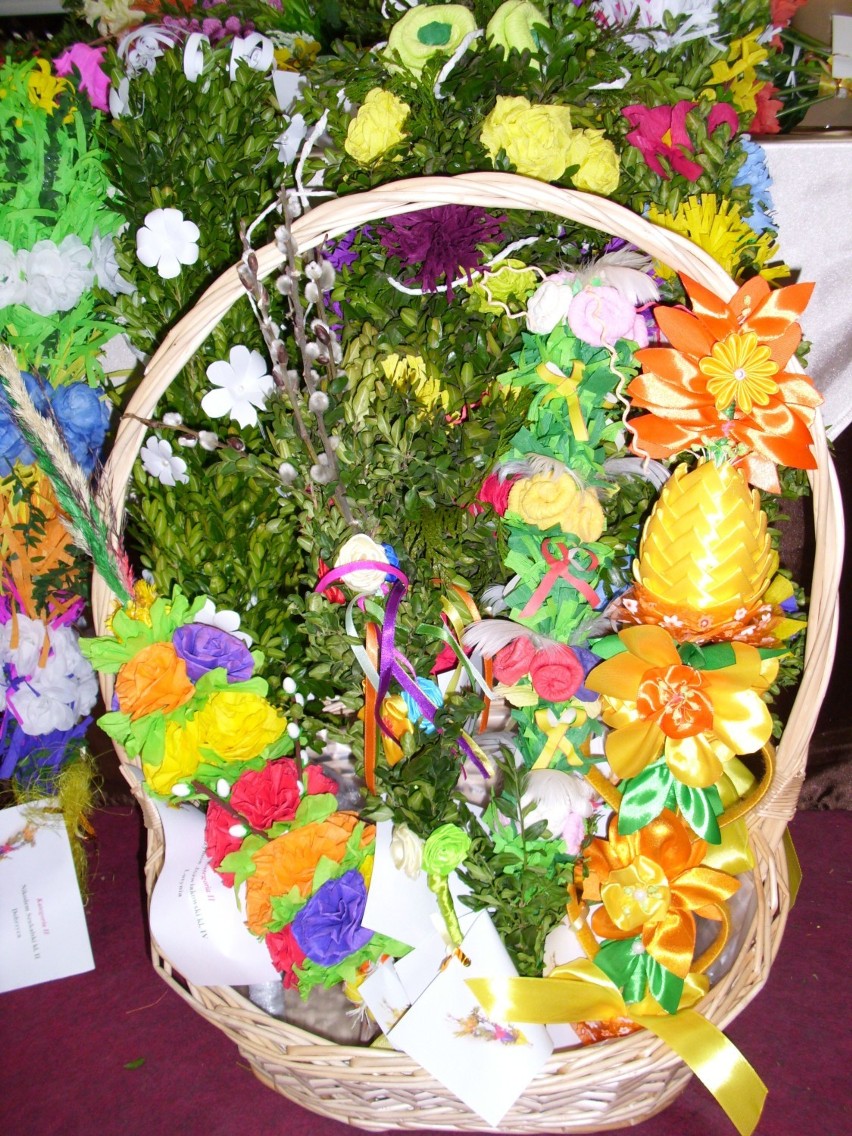 W Dobrzycy rozstrzygnięto gminny Konkurs na Najpiękniejszą Palmę Wielkanocną