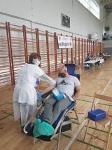 Akcja poboru krwi w Nowych Skalmierzycach. Dawcy nie zawiedli! ZDJĘCIA