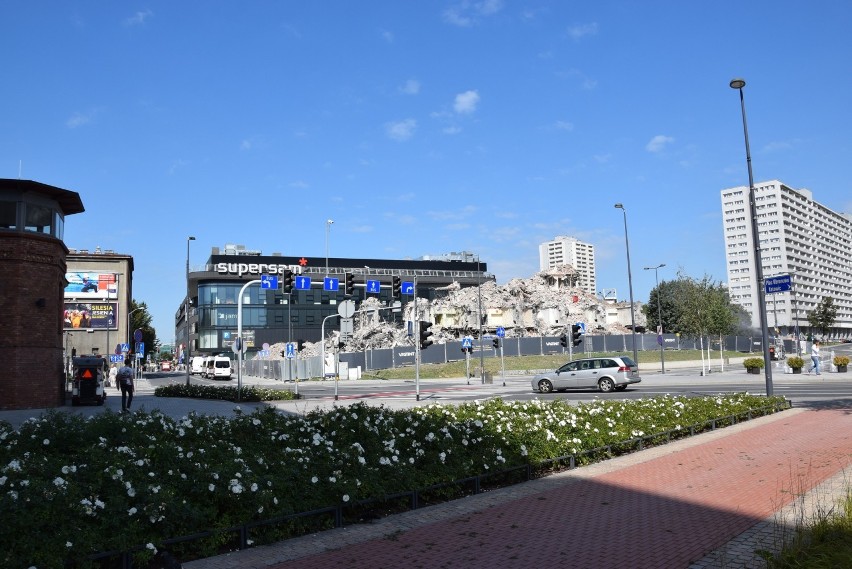 Hotel Silesia w Katowicach został wyburzony. 4 września 2019