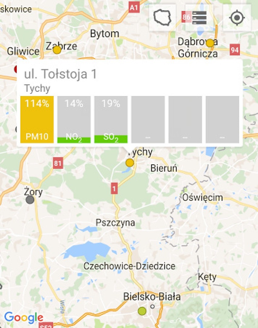 Smog w woj. śląskim: Normy znów przekroczone. Sprawdź gdzie