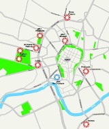 Kraków: parkingi tylko w marzeniach [MAPA]