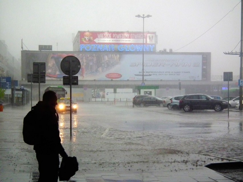 Nad stolicą Wielkopolski przeszła pierwsza w tym roku...