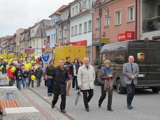 Pola Nadziei w Żorach: Żorzanie maszerowali dla chorych