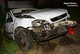 Na tarnogórskiej obwodnicy opel zderzył się z ciężarówką. Nie żyje 19-letni pasażer opla