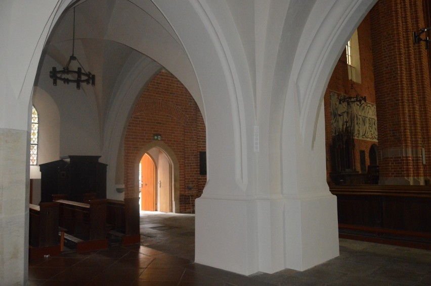 W opolskiej katedrze podchórze po renowacji wygląda jak nowe. Prace trwały od maja