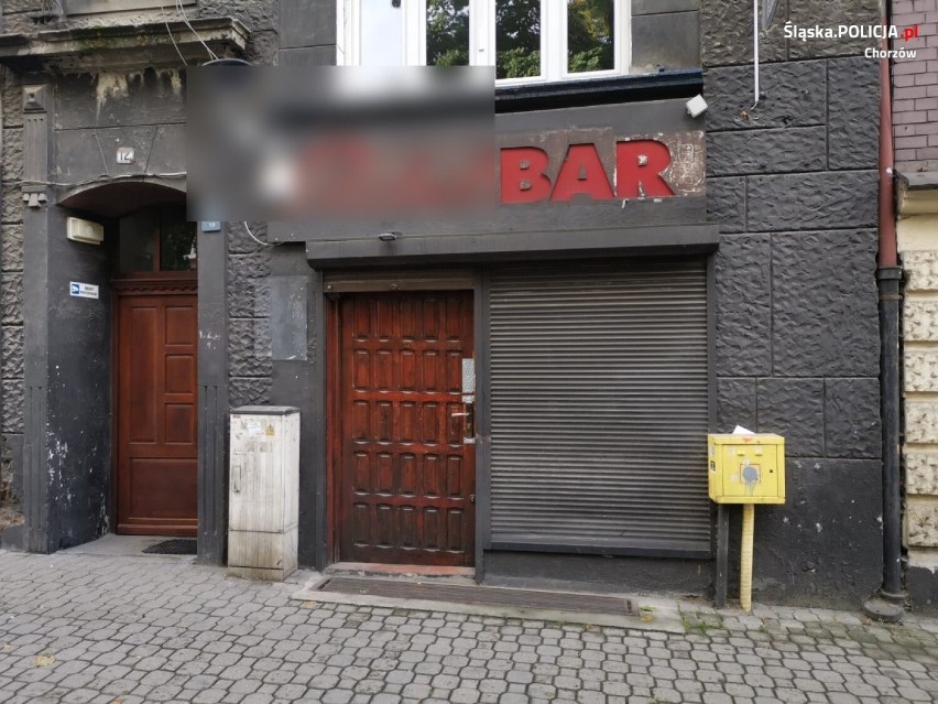 Akcja policji w Chorzowie. Na zewnątrz wyglądał na zwykły bar, a w środku...