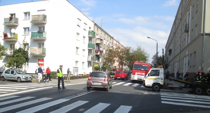Wypadek na Kasprzaka w Poznaniu