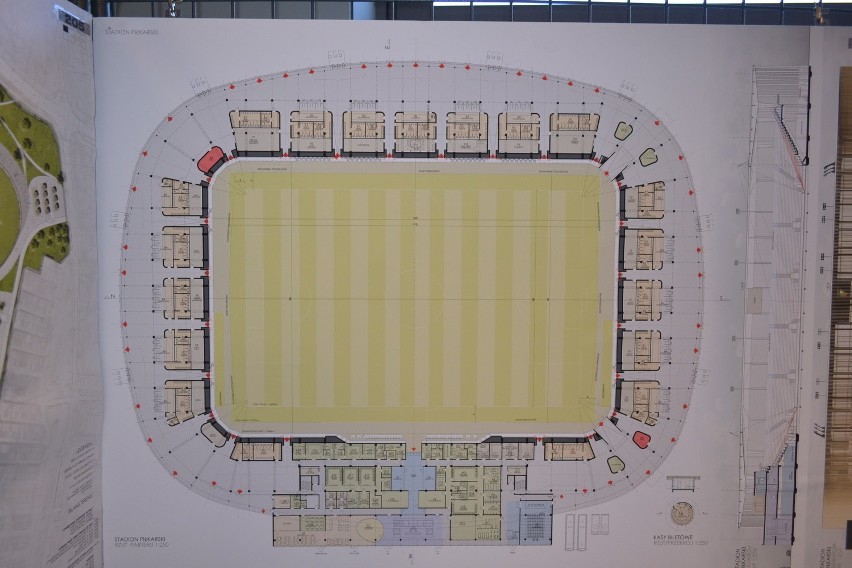 Wizualizacja nowego stadionu Zagłębia Sosnowiec i...