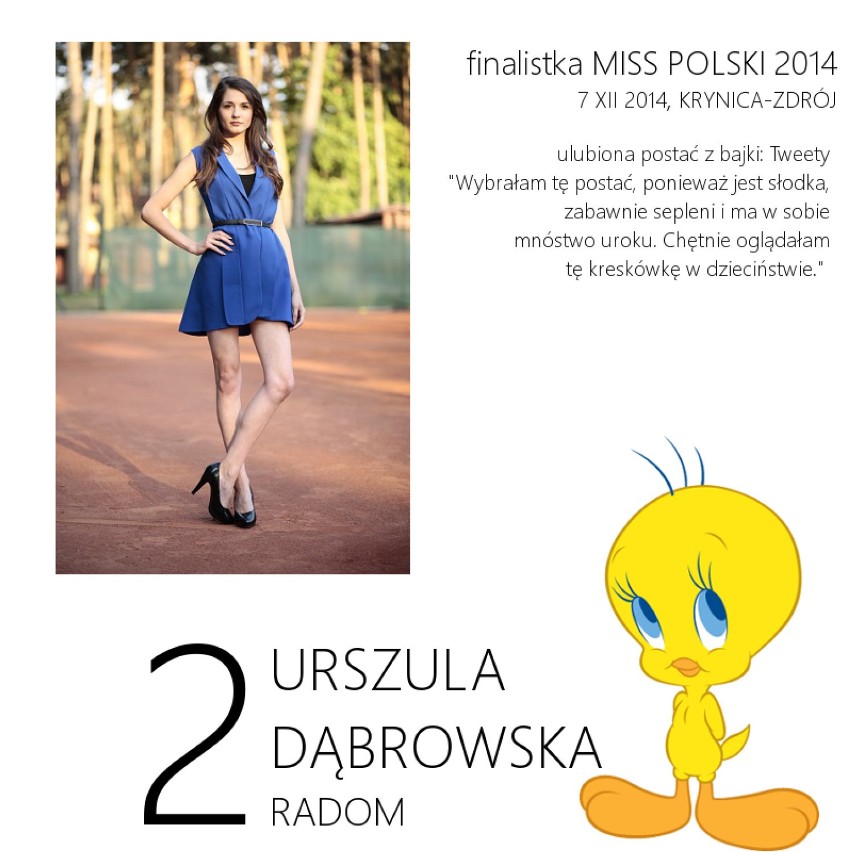 Miss Polski 2014. Czy finalistki lubią... bajki? [ZDJĘCIA]