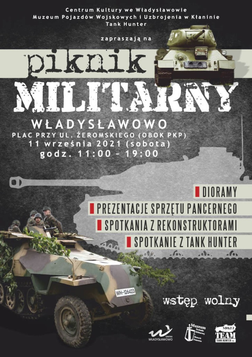 Serdecznie zapraszamy na Piknik Militarny we Władysławowie,...