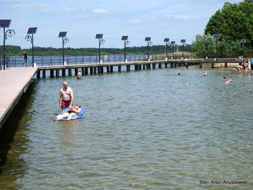 Kąpielisko nad jeziorem Głębokie