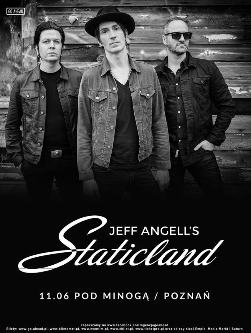 Jeff Angell's Staticland na jedynym koncercie w Polsce