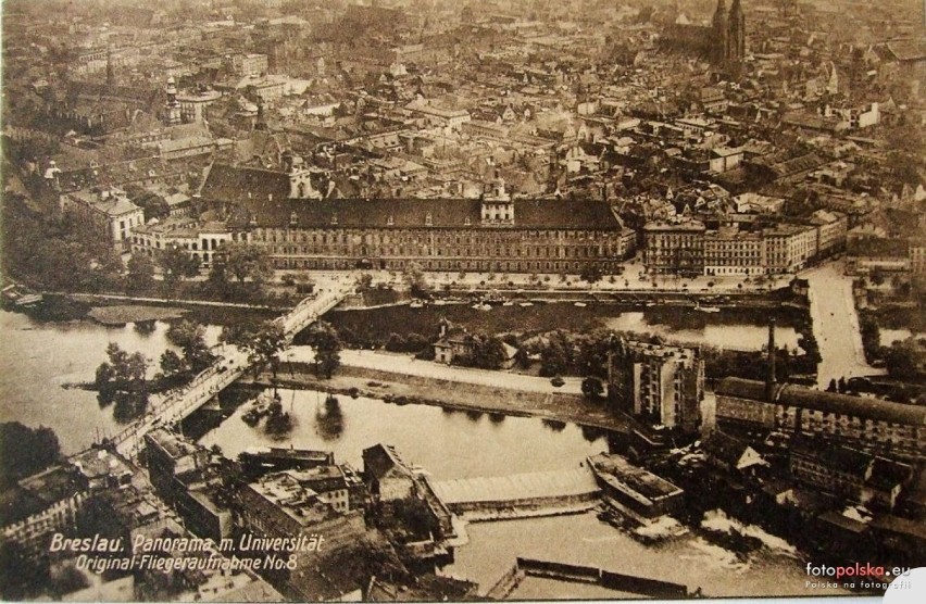 Zobacz lotnicze zdjęcia Wrocławia sprzed II wojny światowej (UNIKATOWE FOTOGRAFIE)