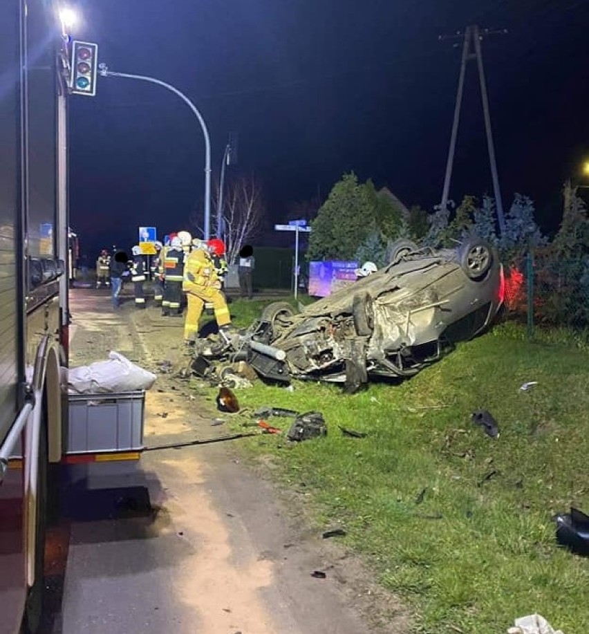 Gmina Obrzycko. Wypadek na skrzyżowaniu w Pęckowie [FOTO] 