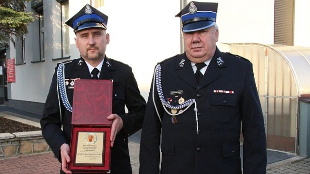 Michał Krupa zwyciężył w Wojewódzkim Konkursie „Honorowy Dawca Krwi OSP 2017 Roku” organizowanym przez marszałka woj. łódzkiego