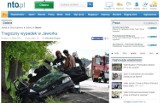 Tragiczny wypadek w Jaworku pod Rudnikami na drodze 43 do Jaworzna. 3 ofiary
