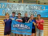 Anna Miotk-Czajka, badmintonistka UKS Bliza Władysławowo z potrójnym złotem na turnieju krajowym w Miastku