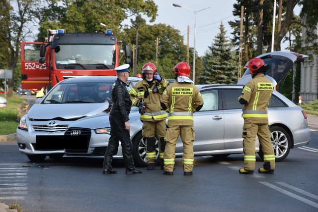 Wypadek na Bydgoskiej w Pile