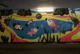 Poznaniacy namalowali mural na Golęcinie. Malowidło nie wszystkim przypadło do gustu