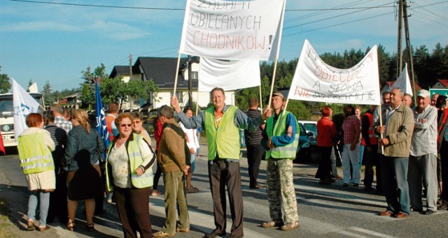 Blokada drogi do A1: Sołtys napisał do sądu